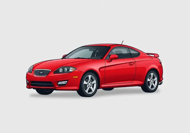 2007 Hyundai Tiburon SE Coupe
