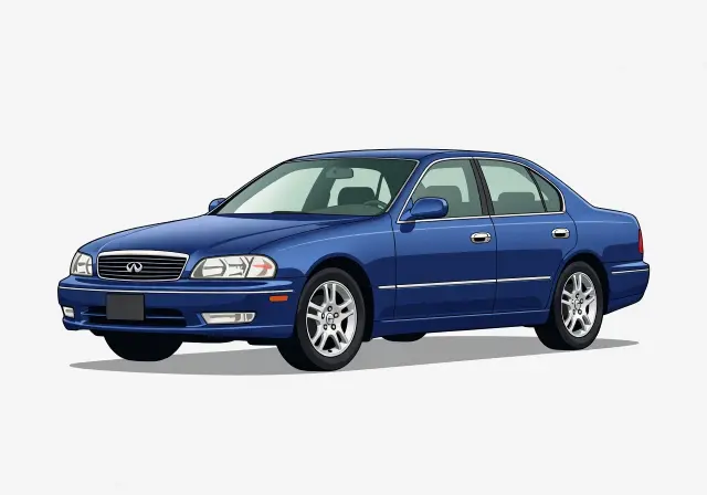 1995 Infiniti Q45 a Sedan (Full-Active Suspension) 