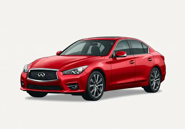 2016 Infiniti Q50 S Red Sport 400 Sedan