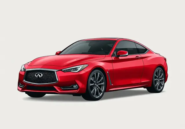 2018 Infiniti Q60 S Red Sport 400 Coupe