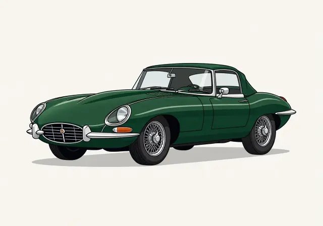 1961 Jaguar E-Type 3.8 Series I Roadster