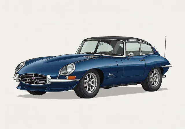 1967 Jaguar E-Type Hurst Performance/Pontiac Mk. I Coupe