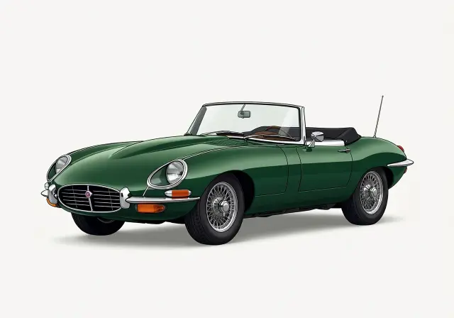1972 Jaguar E-Type V12 Series III Roadster