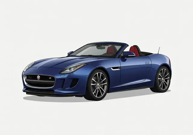 2014 Jaguar F-Type S Convertible (19" Wheels)