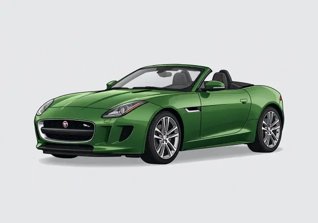 2014 Jaguar F-Type S Convertible (20" Wheels)