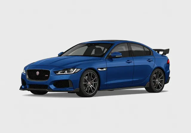 2019 Jaguar XE SV Project 8 Sedan (Track setup)