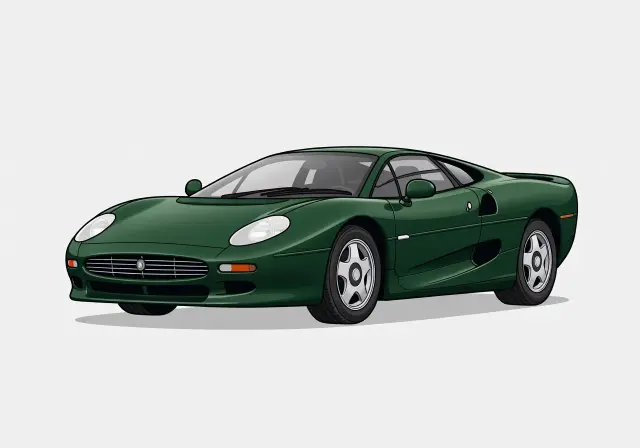 1993 Jaguar XJ220 Coupe
