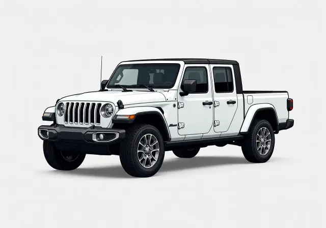 2020 Jeep Gladiator Overland Crew Cab (5' Bed)