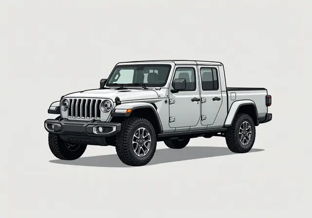 2020 Jeep Gladiator Rubicon Crew Cab (5' Bed)