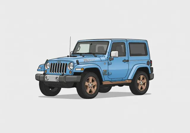 2016 Jeep Wrangler 75th Anniversary Edition 2-door