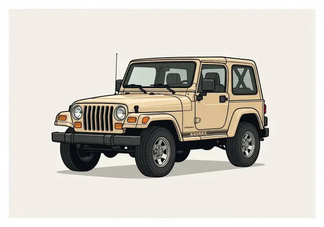 1990 Jeep Wrangler Sahara 2-door