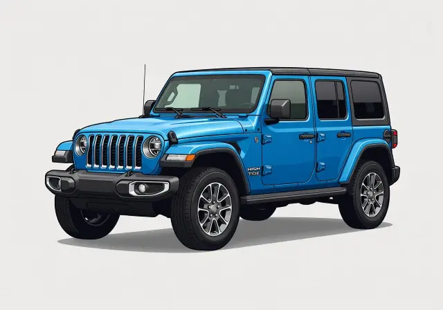 2022 Jeep Wrangler Unlimited High Tide 4-door
