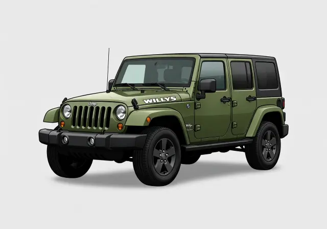 2014 Jeep Wrangler Unlimited Willys Wheeler Edition 4-door