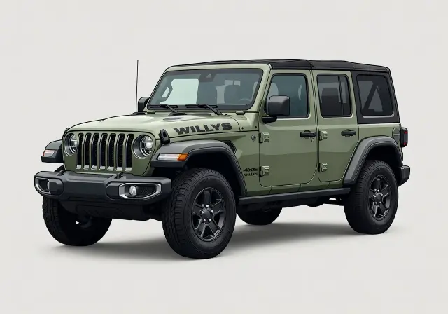 2025 Jeep Wrangler Unlimited Willys'41 4xe PHEV 4-door (Soft Top) 