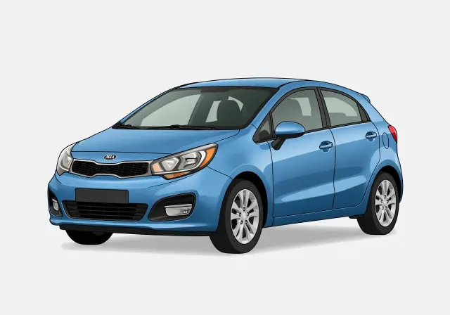 2012 Kia Rio LX 5-door Hatchback
