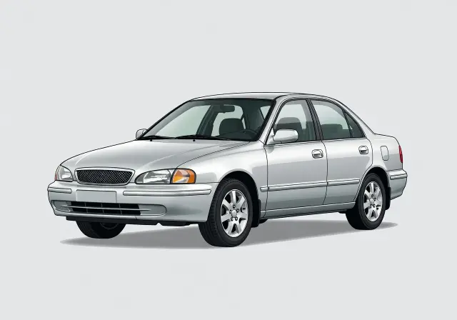 1997 Kia Sephia LS Sedan