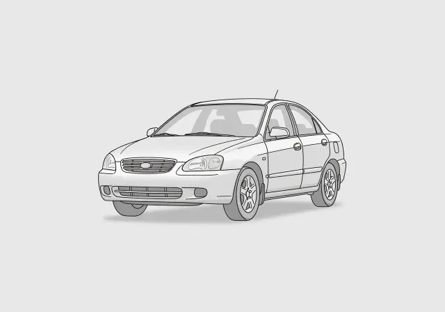 2002 Kia Spectra LS Sedan