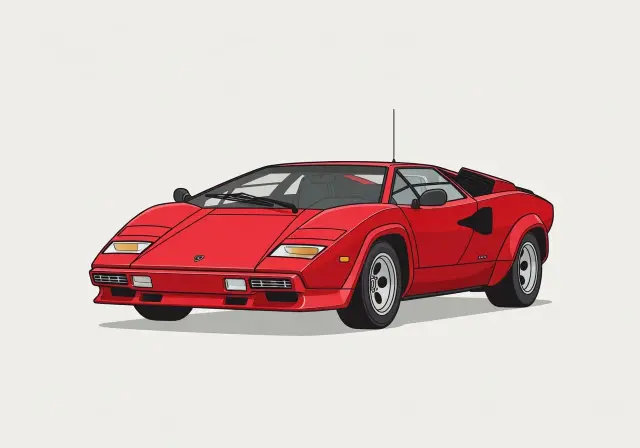1983 Lamborghini Countach 5000 S Coupe
