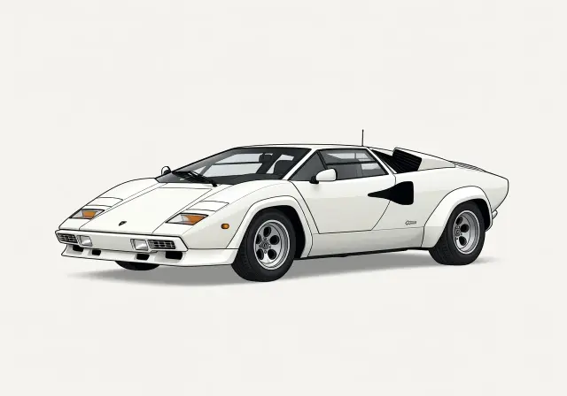 1976 Lamborghini Countach LP 400 Coupe