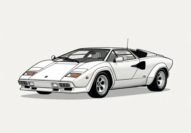 1980 Lamborghini Countach LP 400 S Coupe
