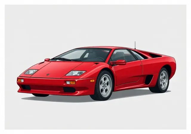 1992 Lamborghini Diablo VT Coupe