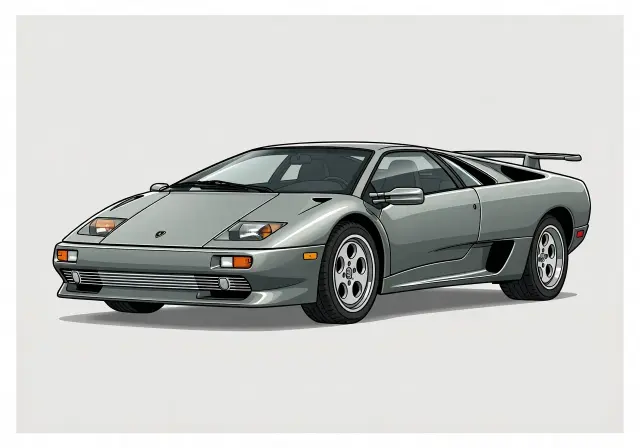 1993 Lamborghini Diablo VT Coupe