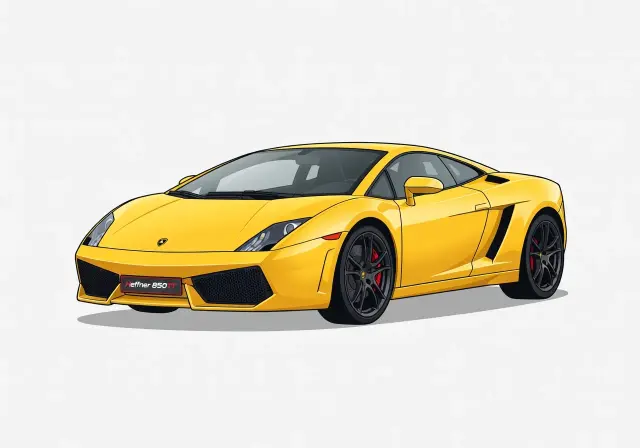 2007 Lamborghini Gallardo Heffner 850TT Coupe