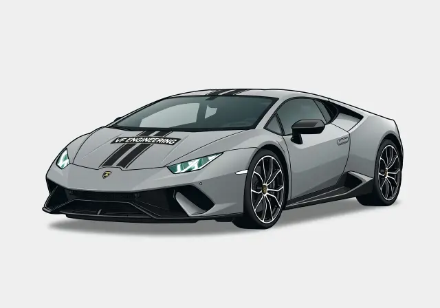 2019 Lamborghini Huracán Performante VF Engineering Coupe