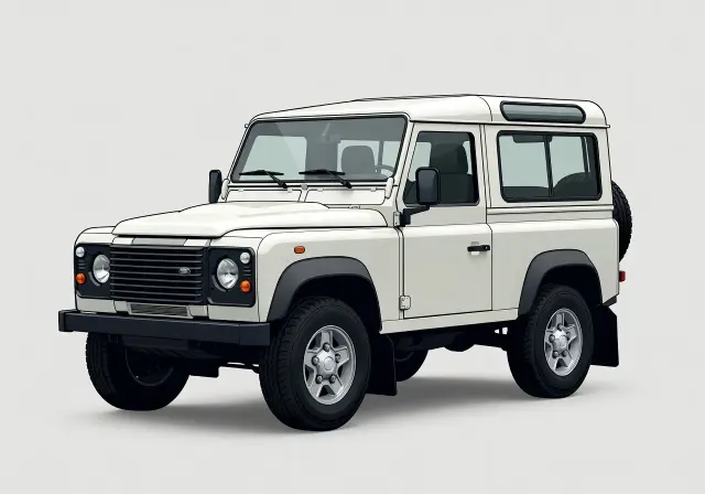 1997 Land Rover Defender 90 3-door Hardtop