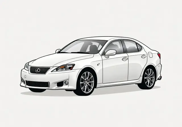 2011 Lexus IS F Sedan