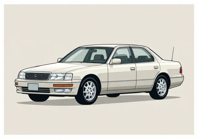 1992 Lexus LS 400 Sedan