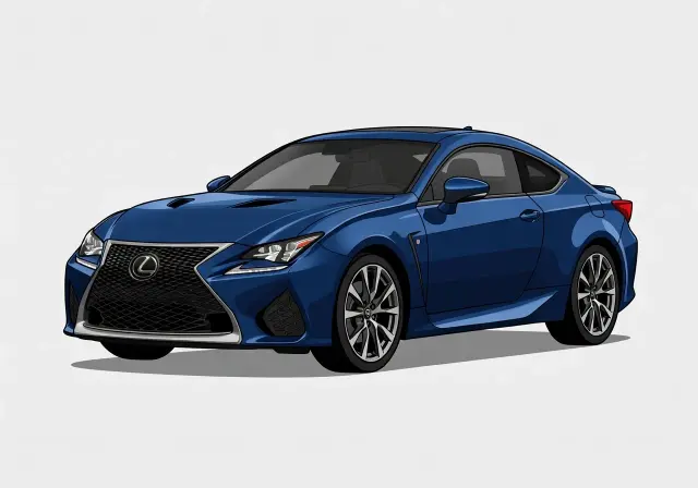 2015 Lexus RC F Coupe