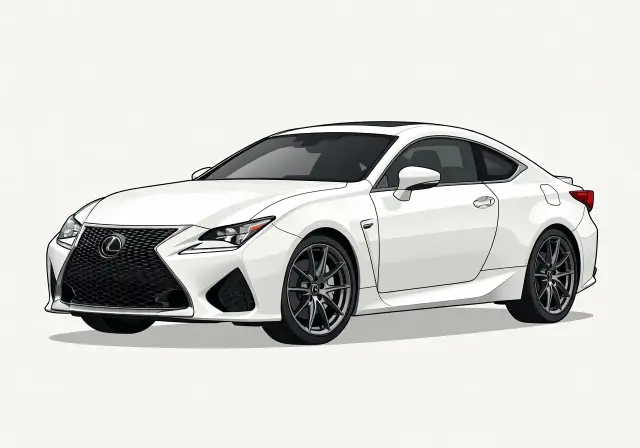 2020 Lexus RC F Performance Package Coupe