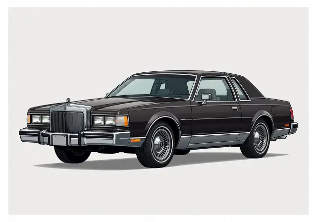 1987 Lincoln Mark VII LSC Coupe