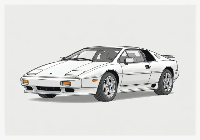 1989 Lotus Esprit Turbo Coupe