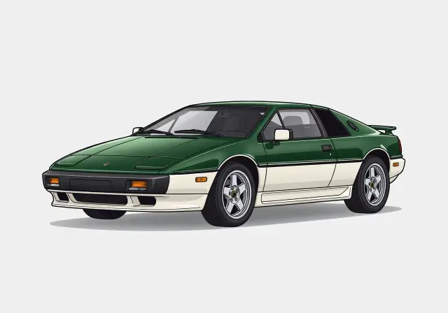 1991 Lotus Esprit Turbo SE Jim Clark Edition Coupe