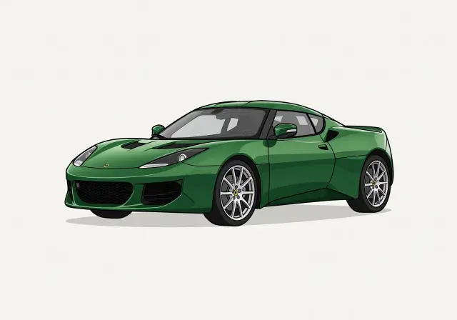 2010 Lotus Evora 2+0 Coupe