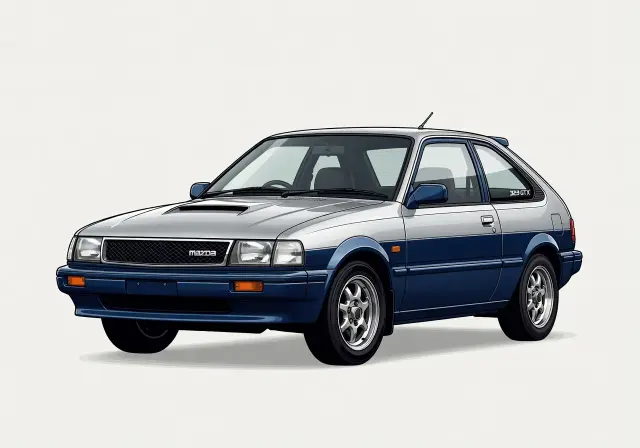 1988 Mazda 323 GTX 3-door Hatchback