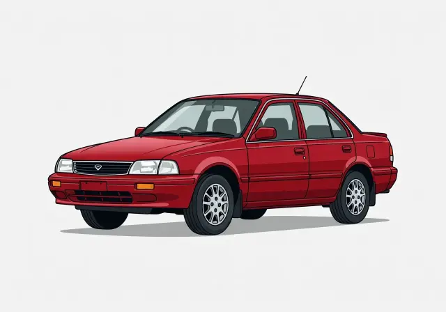 1989 Mazda 323 SE Sedan