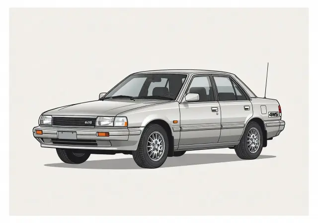 1988 Mazda 626 4WS Sedan