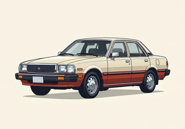 1981 Mazda 626 Luxury Sedan