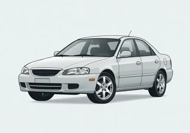 1998 Mazda 626 LX Sedan