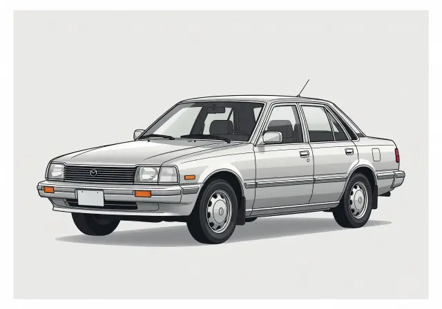 1983 Mazda 626 Sedan