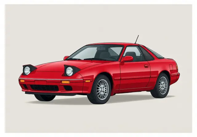 1989 Mazda MX-6 GT 4WS Coupe