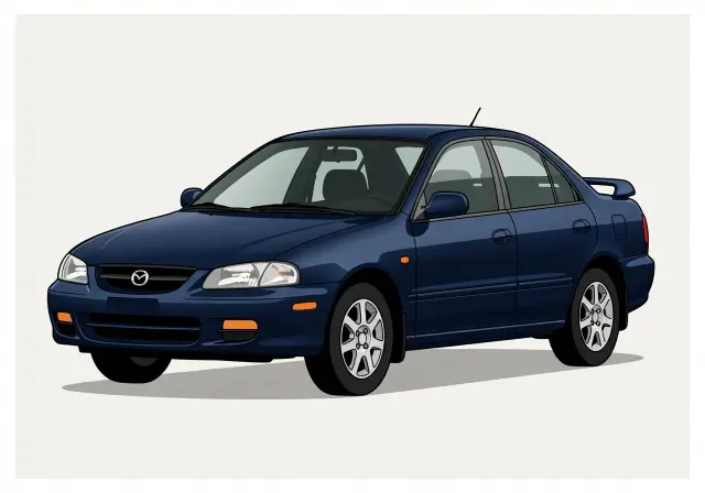 1995 Mazda Protegé ES Sedan