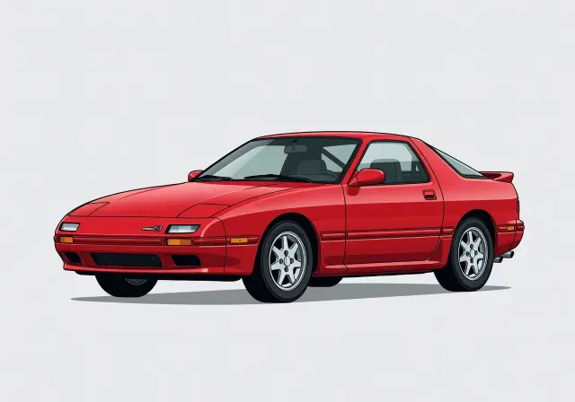 1989 Mazda RX-7 GTUs Hatchback Coupe