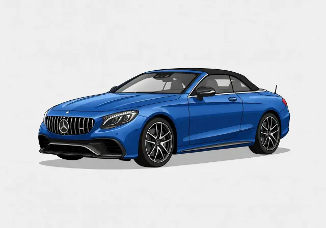 2018 Mercedes-AMG S63 4MATIC+ Cabriolet (Carbon Fiber Pack)
