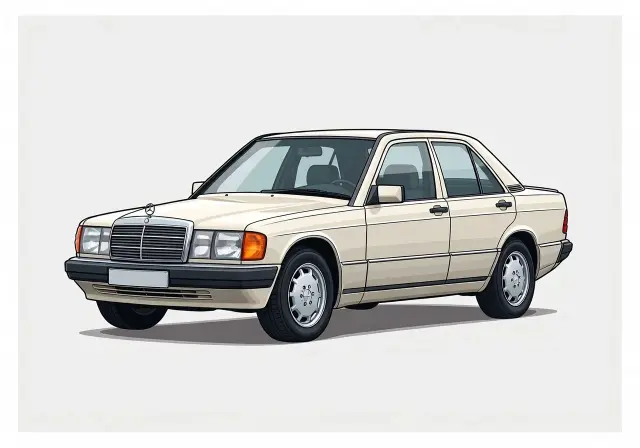 1984 Mercedes-Benz 190 D 2.2 Sedan