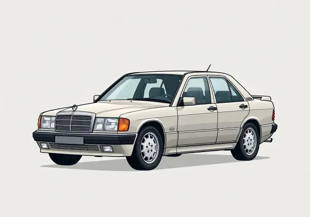 1986 Mercedes-Benz 190 E 2.3-16 Sedan