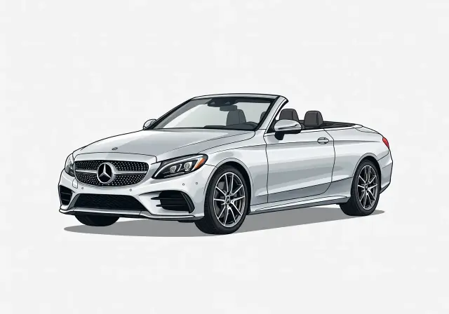 2018 Mercedes-Benz C300 AMG Line Cabriolet